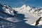 Aletsch Glacier in winter