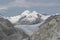 Aletsch, the river of ice.