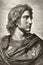 Alexander the Great engraved portrait