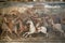 Alexander mosaic also know as Battle of issus mosaic from house of the faun in Pompei, created by AI