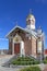 Alexander Nevsky chapel in the city of Nadym in the North of Western Siberia