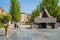 Alexander Tamanyan monument statue on Tamanyan street in front of the Cascade Complex in Yerevan, Armenia