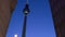 Alexanderplatz Railway Station and the Berliner Fernsehturm Television Tower, Berlin