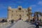 Alexandria, Egypt: Tourists visit the Qaitbay Citadel