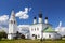 Alexandrovsky convent. Church of the Ascension with a bell tower. Suzdal