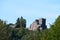 Alf, Germany - 09 23 2021: Burg Arras in the Eifel near the Mosel