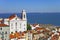 Alfama District with Santo Estevao Church and the Tagus River estuary