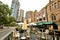 Alfresco dining at the historic Rocks Precinct - Sydney, NSW, Australia