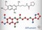 Alfuzosin molecule. It is antineoplastic agent, an antihypertensive agent, an alpha-adrenergic antagonist. Structural