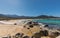 Algajola beach in Balagne region of Corsica