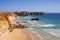 Algarve beach do Tonel fortress