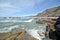 Algarve: Rocks at each Praia do Castelejo near Sagres, Portugal