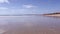 Algarve - Vilamoura coast at Rocha Baixinha Beach. Seascape timelapse