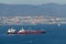 Algeciras seen from Gibraltar