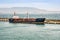Algeciras, Spain - April 07, 2020. Tanker boat Boluda Tankers in port of Algeciras