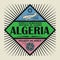 Algeria, Discover the World emblem