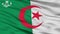 Algeria Naval Ensign Flag Closeup View