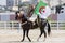 Algerian horseman during a public celebration