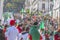 Algerians manifesting against temporary president Bensalah in Algiers, Algeria