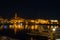 Alghero cityscape at night