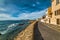 Alghero seafront in winter