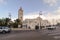 ALGIERS, ALGERIA - SEP 24, 2016: Djemaa el-Djedid mosque New Mosque Ottoman mosque dates back to 1660.Combines Turkish styles of v