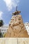 ALGIERS, ALGERIA - SEP 24, 2016:Monument Emir Abdelkader or Abdelkader El Djezairi was Algerian Sharif religious and military lead