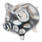 Algorand (ALGO) Clear Glass piggy bank