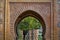 Alhambra arch Puerta del vino in Granada