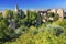 Alhambra Castle Towers Church Granada Andalusia Spain