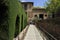 Alhambra, Entrance of the Nasrid Palaces, Granada,