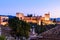 Alhambra fortress night view