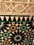 Alhambra in Granada, detailed decoration and art