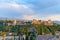 The Alhambra, Granada, and the distant Sierra Nevada, Spain