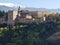 Alhambra, Granada, Spain with Sierra Nevadas