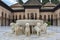 Alhambra - lions Fountain in Granada, Spain