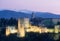 Alhambra Palace in Granada with Sierra Nevada in the background. Spain