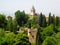 Alhambra palace panorama, Granada, Andalusia, Spain