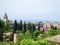 Alhambra palace panorama, Granada, Andalusia, Spain