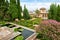 Alhambra`s gardens. Andalusia. Spain.