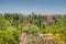 Alhambra viewed from Generalife gardens in Granada, Spain