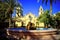 Alicante, Torrevieja,fountain,Church,Church of the Immaculate Conception,Palm,Religion