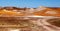 Alien landscape Breakaways Coober Pedy Australia