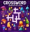 Alien magic mushrooms, find color of cap crossword