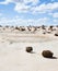 Alien moonscape Lake Mungo Australia