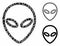 Alien Mosaic Icon of Tremulant Elements