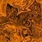 Alien orange martian seamless camo background. Techno wallpapers. Chameleon camouflage pattern. Liquid marbling texture