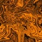 Alien orange martian seamless camo background. Techno wallpapers. Chameleon camouflage pattern. Liquid marbling texture wallpaper