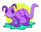 Alien Purple Lizard