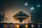 Alien spacecraft landed near big city on Earth